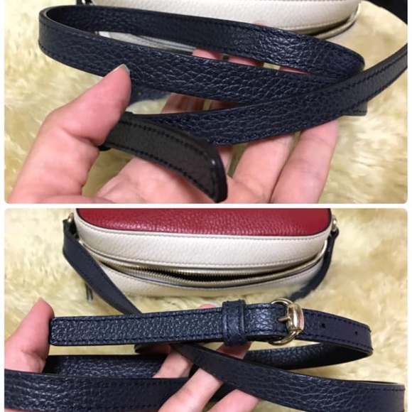 Auth Gucci Soho Tri Color Crossbody - Picture 7 of 8